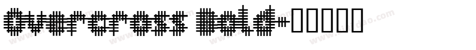 Overcross Bold字体转换